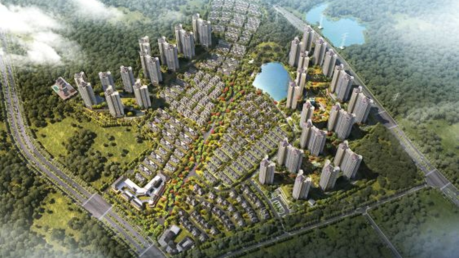 华发观山水